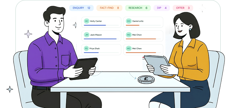 KO Platform dashboard illustration